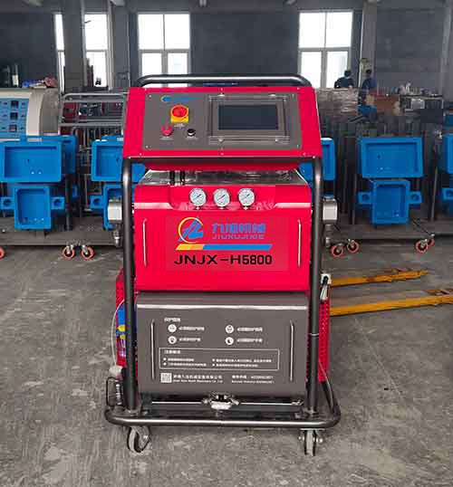 聚氨酯噴涂機(jī)器(圖1) H5800PLC自動(dòng)化聚氨酯噴涂機(jī)器設(shè)備